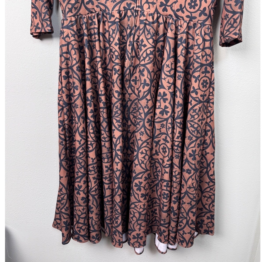 Pinup Girl Clothing Laura Byrnes Hope Johnstun Dress Priscilla Swing Dress XL - Picture 10 of 13